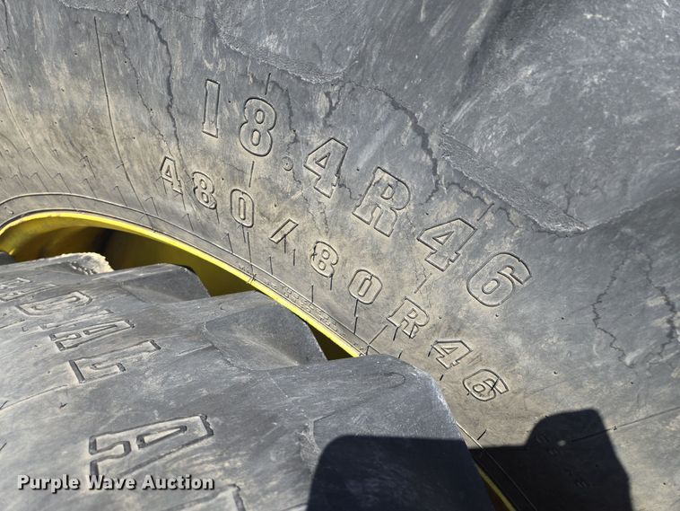 image for item EQ6734 (8) tractor tires and wheels