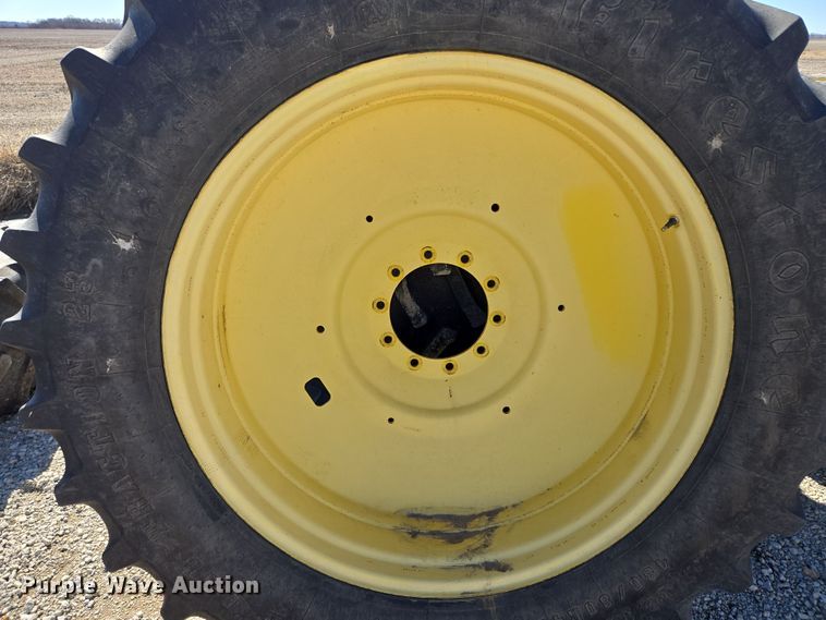 image for item EQ6734 (8) tractor tires and wheels