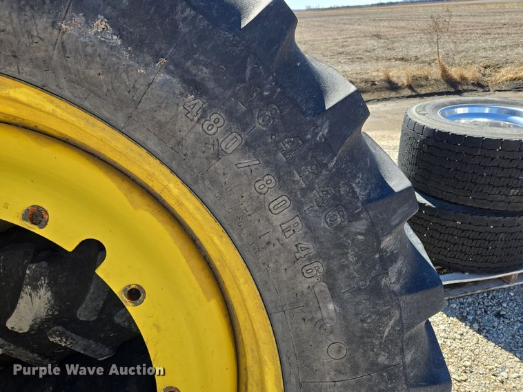 image for item EQ6734 (8) tractor tires and wheels