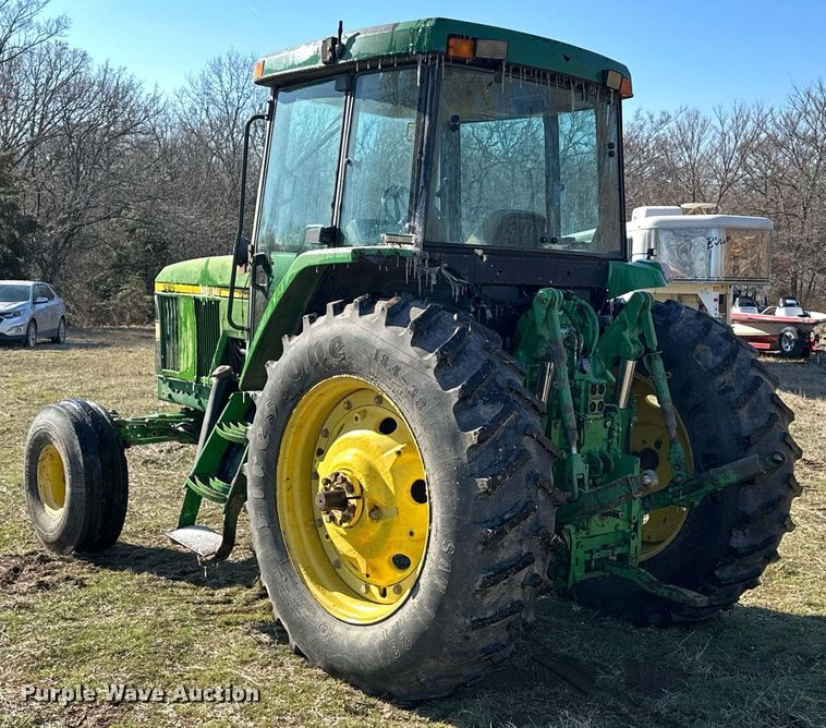 1997 John Deere 7410 tractor in Seminole, OK | Item ER4998