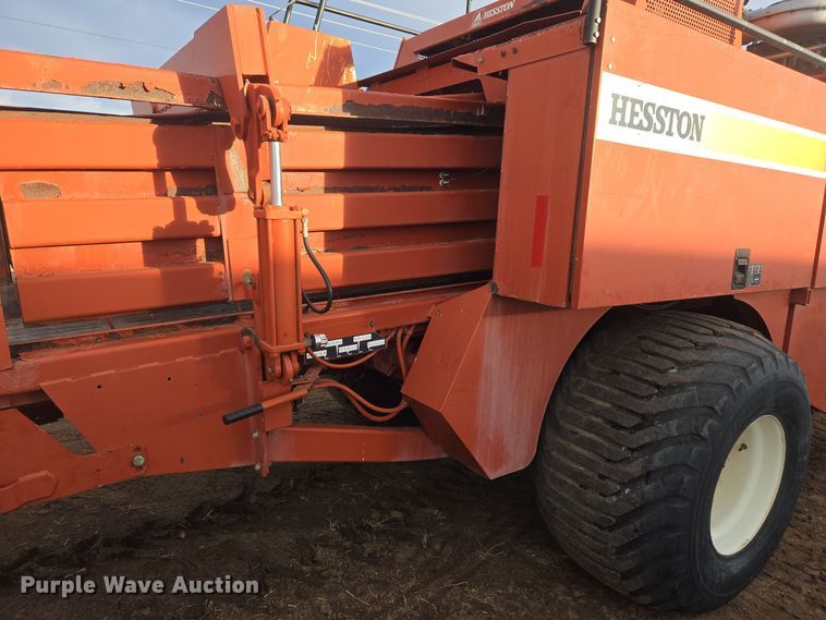 image for item ER5126 2003 Hesston 4790 large square baler