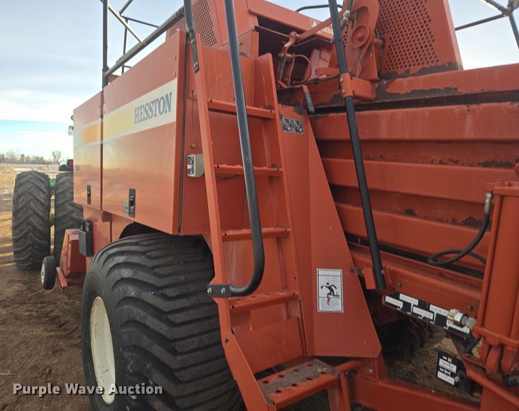 image for item ER5126 2003 Hesston 4790 large square baler