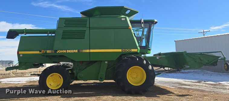 image for item ER5128 1995 John Deere 9600 RWA combine