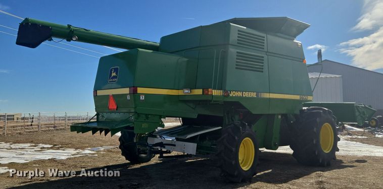 image for item ER5128 1995 John Deere 9600 RWA combine