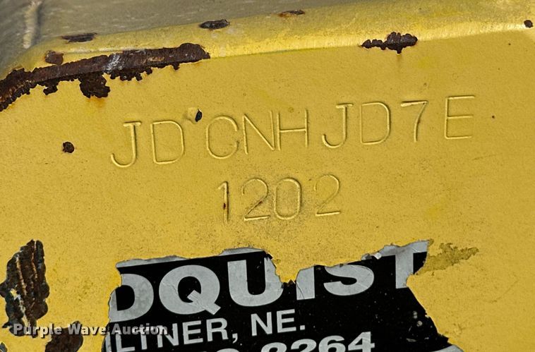 image for item ER8763 Lindquist JD CNH JD7E forage harvest header adapter