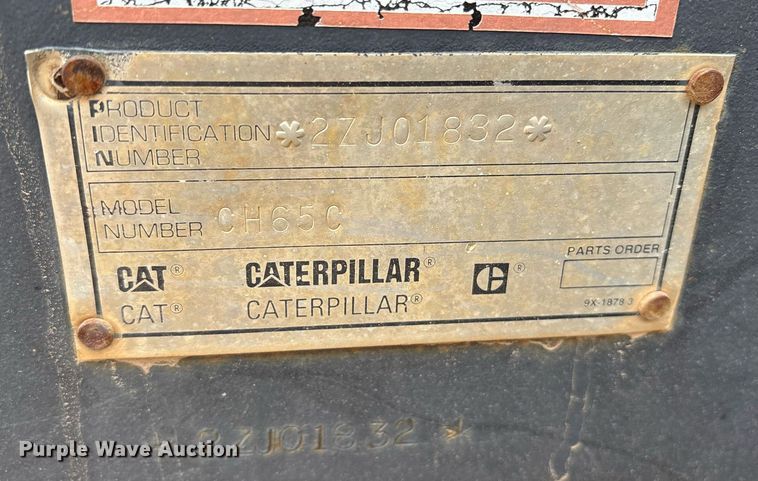 image for item EY9906 1995 Caterpillar Challenger 65C tractor