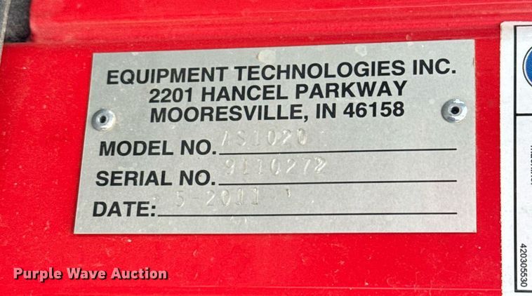 image for item NN9569 2011 Apache AS1020 sprayer