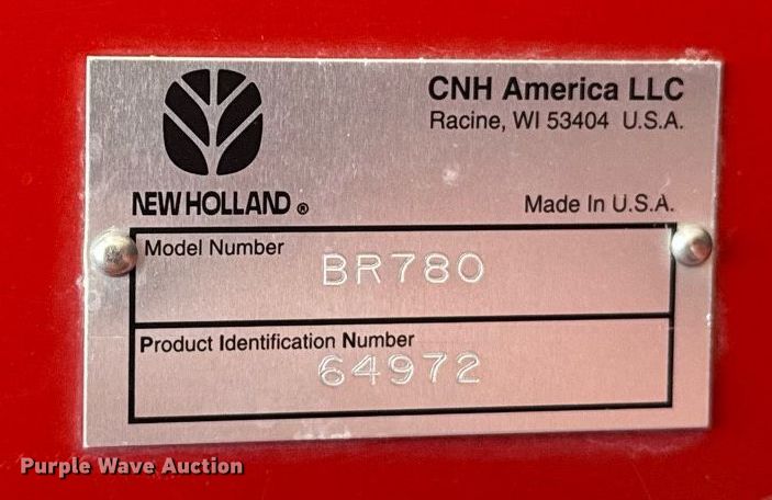 image for item NN9589 2005 New Holland BR780 round baler