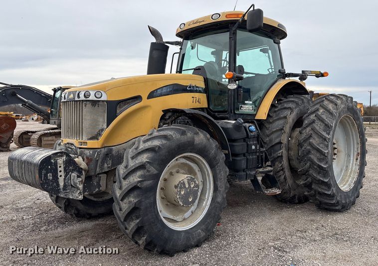 image for item OK9493 2012 Challenger MT665D MFWD tractor