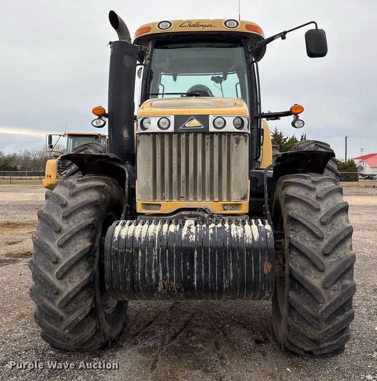image for item OK9493 2012 Challenger MT665D MFWD tractor