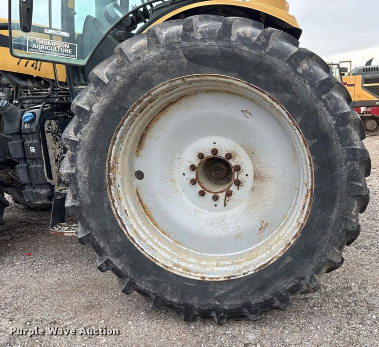 image for item OK9493 2012 Challenger MT665D MFWD tractor