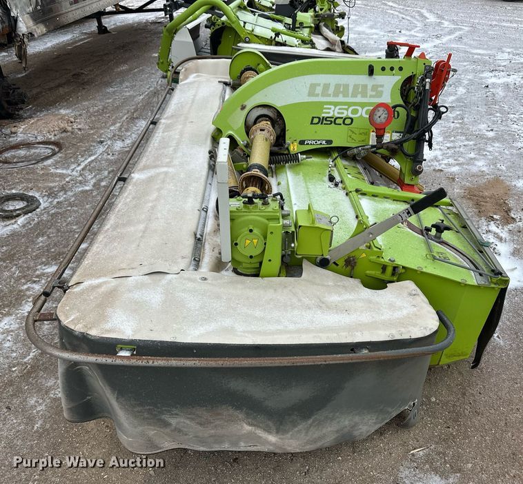 image for item YA0313 2019 Claas 3600 FC Disco swather / windrower