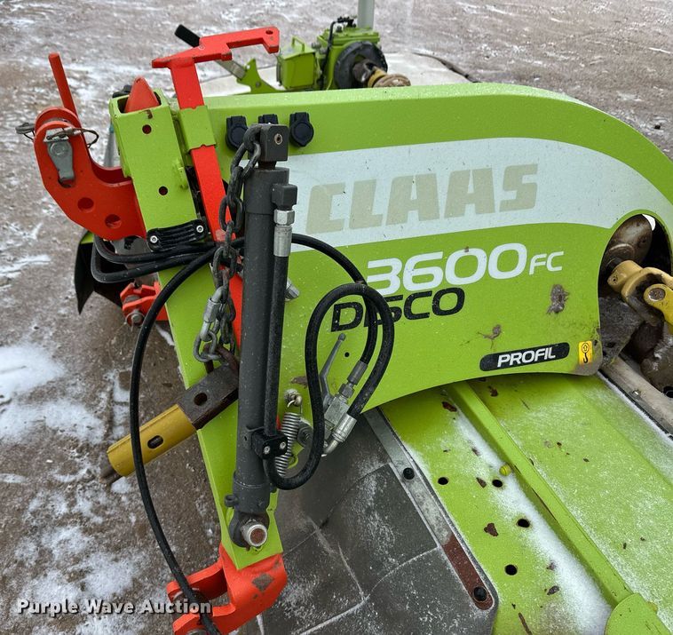 image for item YA0313 2019 Claas 3600 FC Disco swather / windrower