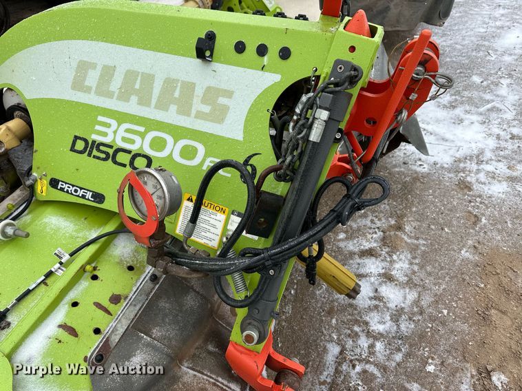 image for item YA0313 2019 Claas 3600 FC Disco swather / windrower
