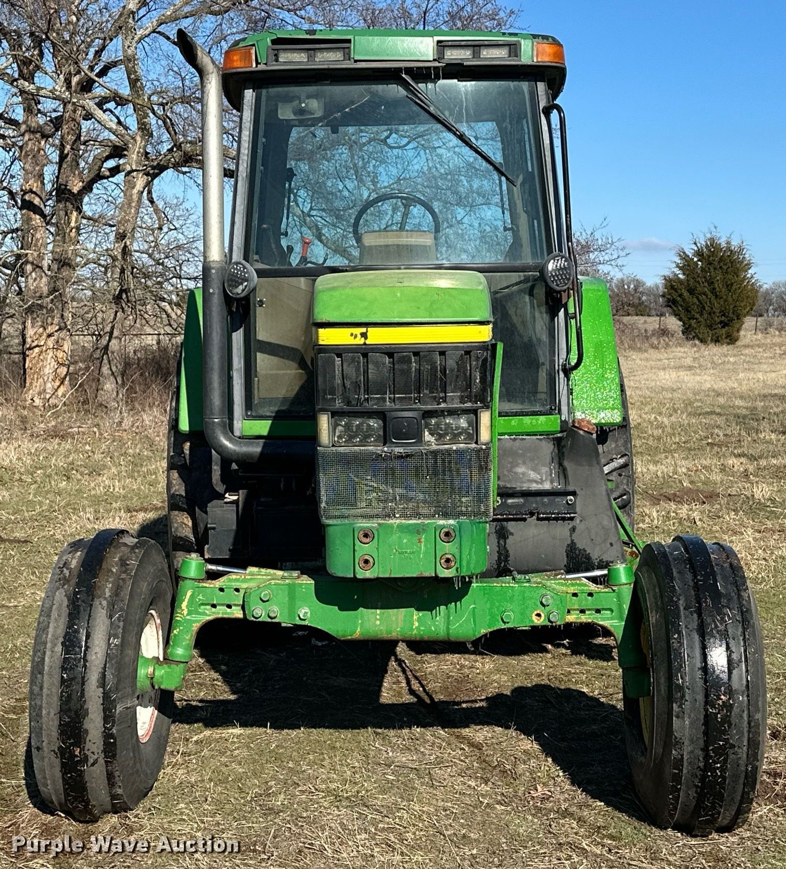 1997 John Deere 7410 tractor in Seminole, OK | Item ER4998