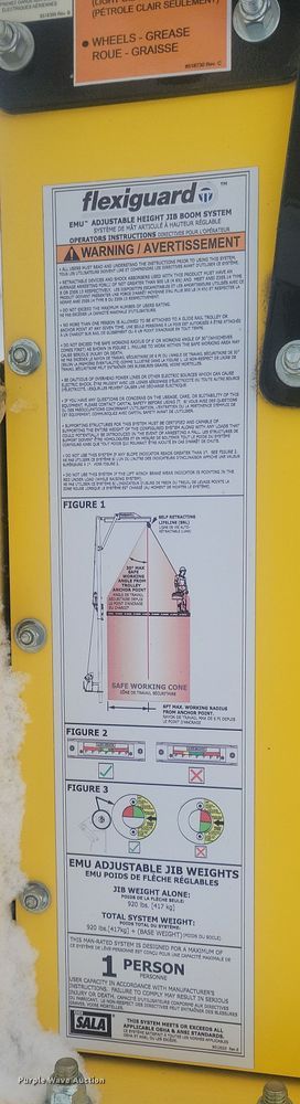 image for item DN3687 2017 DBI-Sala Flexiguard  fall protection equipment