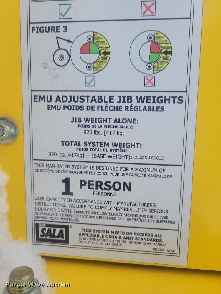 image for item DN3687 2017 DBI-Sala Flexiguard  fall protection equipment