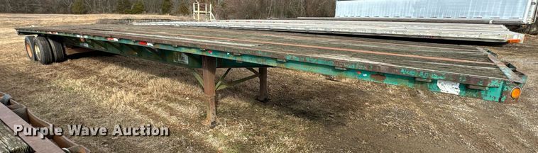 image for item DO0311 1991 Fontaine flatbed trailer