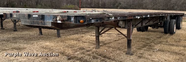 image for item DO0314 1992 Great Dane flatbed trailer