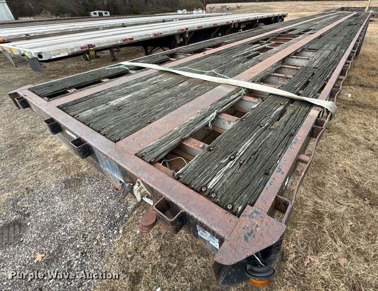 image for item DO0314 1992 Great Dane flatbed trailer