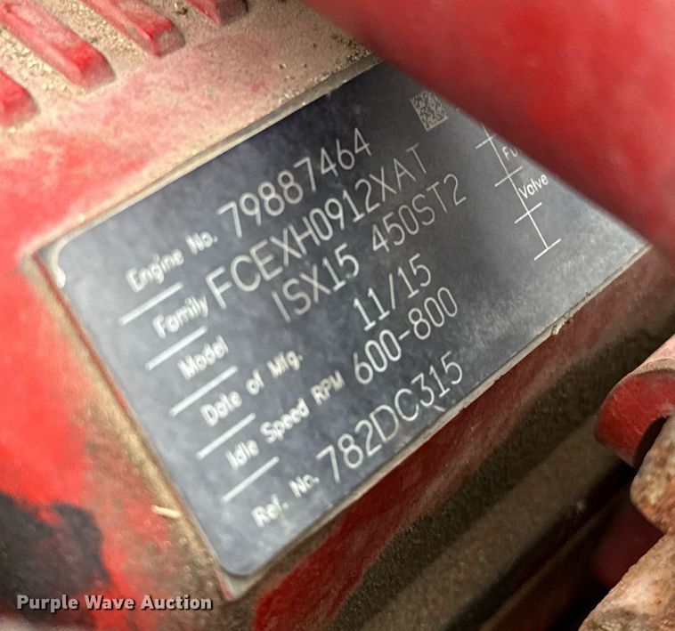 image for item DO2636 2016 International ProStar Plus 122 semi truck