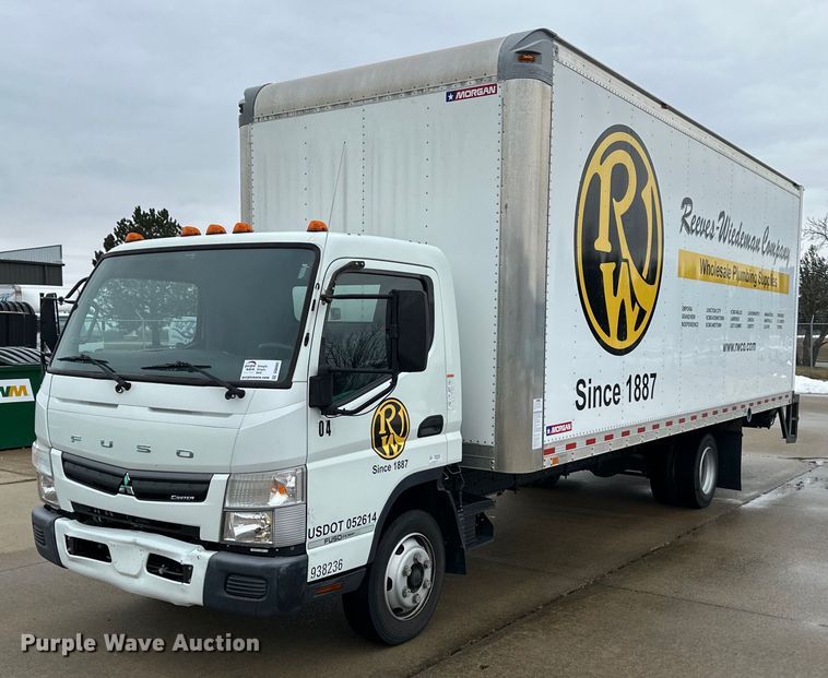 image for item DQ6602 2019 Mitsubishi Fuso Canter box truck