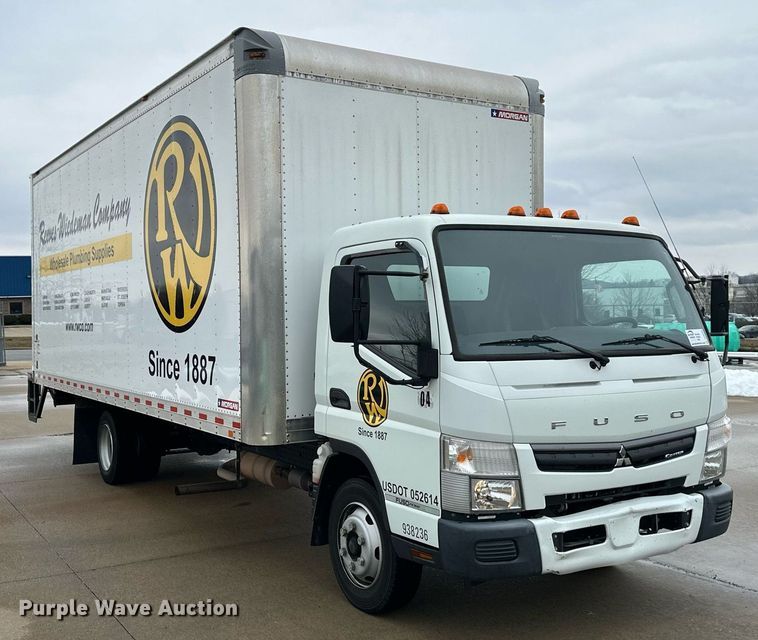 image for item DQ6602 2019 Mitsubishi Fuso Canter box truck