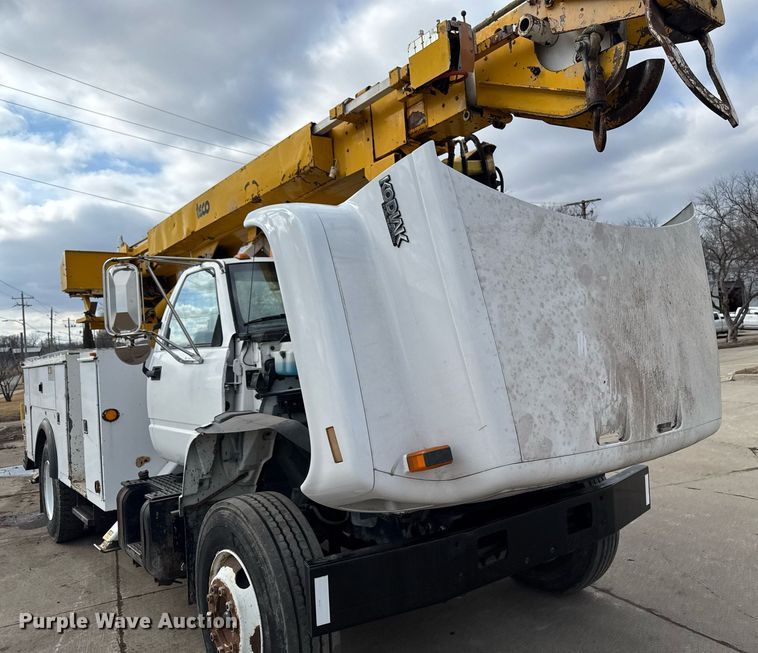 image for item DT0622 1992 Chevrolet Topkick C6500 digger derrick truck