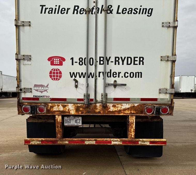 image for item DT0656 2008 Wabash National DVLHHSA dry van trailer