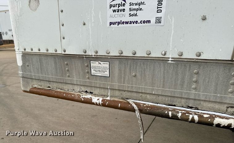 image for item DT0658 2007 Great Dane 7411TP-101A dry van trailer