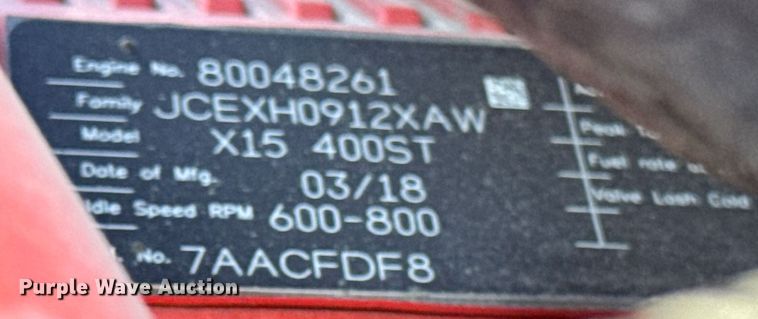 image for item DU3300 2019 International LT625 semi truck