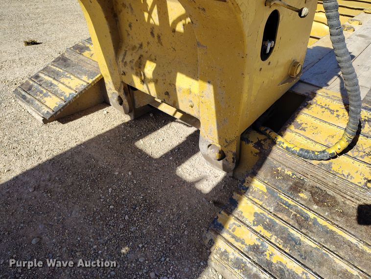 image for item DV6666 1997 Trail King lowboy equipment trailer