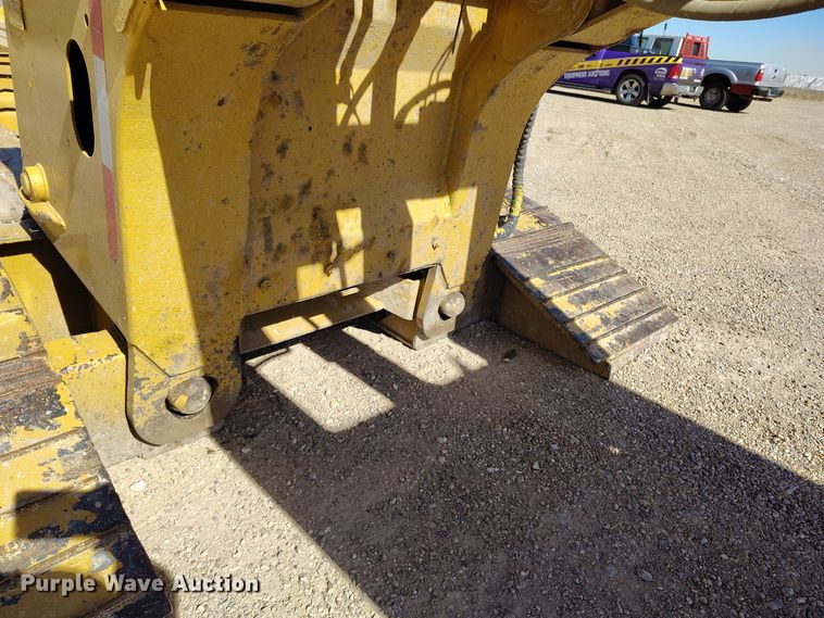 image for item DV6666 1997 Trail King lowboy equipment trailer