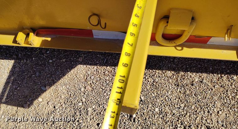 image for item DV6666 1997 Trail King lowboy equipment trailer