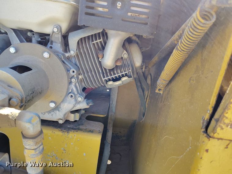 image for item DV6666 1997 Trail King lowboy equipment trailer