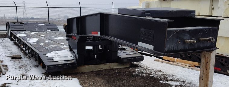 image for item DV6694 1998 Witzco Challenger RG-35 lowboy equipment trailer