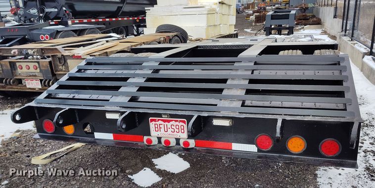 image for item DV6694 1998 Witzco Challenger RG-35 lowboy equipment trailer