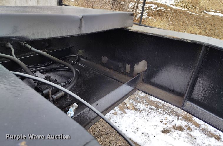 image for item DV6694 1998 Witzco Challenger RG-35 lowboy equipment trailer