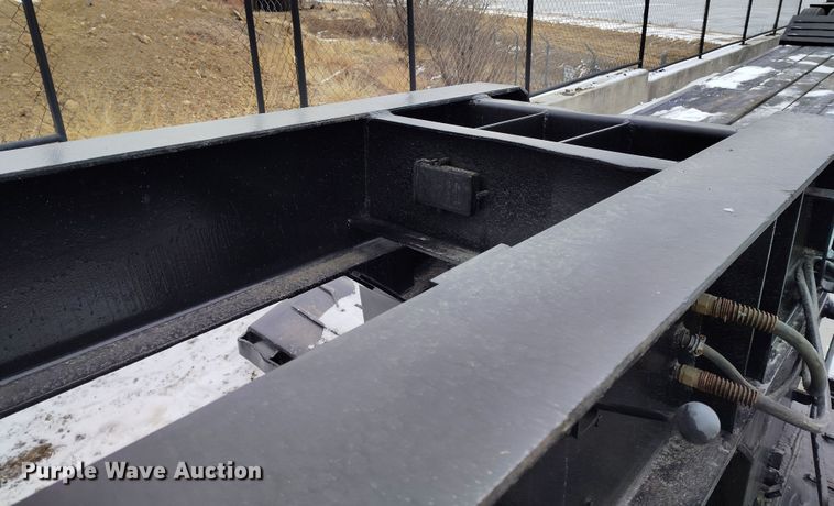 image for item DV6694 1998 Witzco Challenger RG-35 lowboy equipment trailer