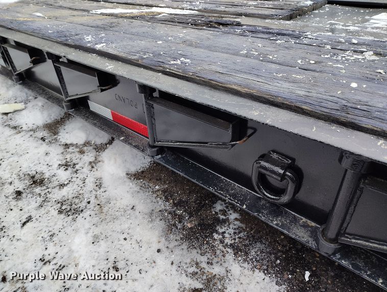 image for item DV6694 1998 Witzco Challenger RG-35 lowboy equipment trailer