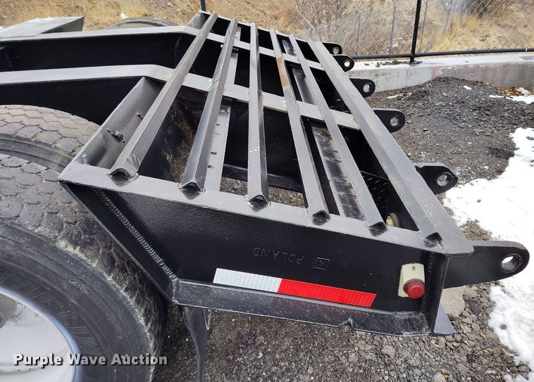 image for item DV6694 1998 Witzco Challenger RG-35 lowboy equipment trailer