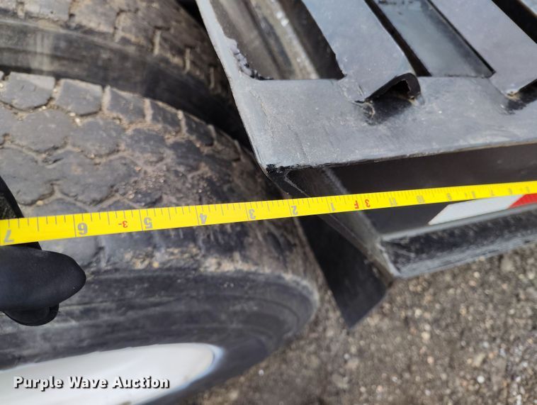 image for item DV6694 1998 Witzco Challenger RG-35 lowboy equipment trailer