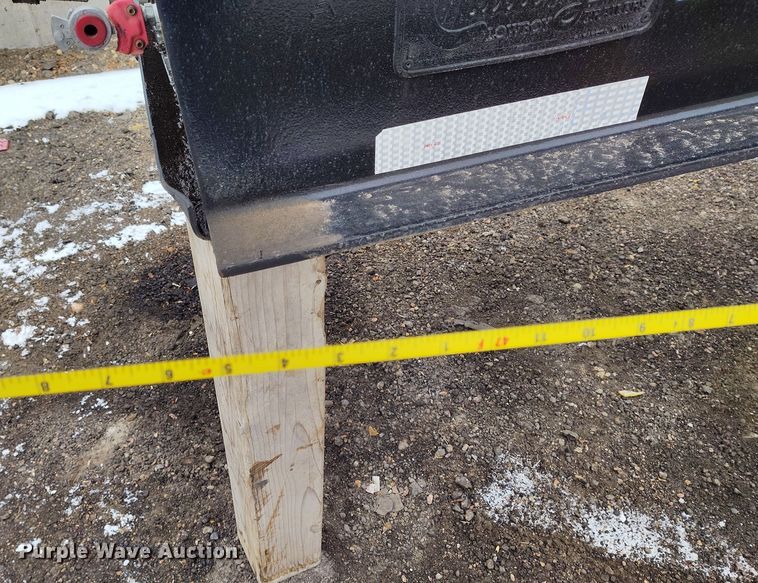 image for item DV6694 1998 Witzco Challenger RG-35 lowboy equipment trailer