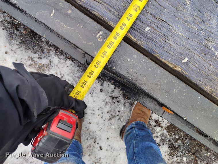 image for item DV6694 1998 Witzco Challenger RG-35 lowboy equipment trailer