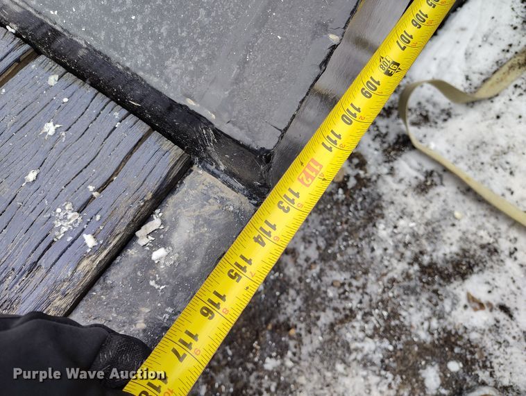 image for item DV6694 1998 Witzco Challenger RG-35 lowboy equipment trailer