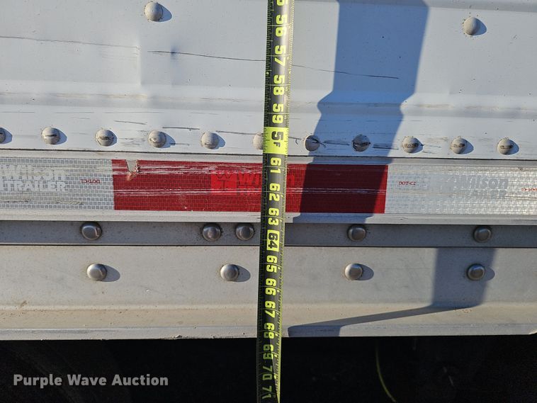 image for item DW3165 2013 Wilson DWBT-6000SS live bottom trailer