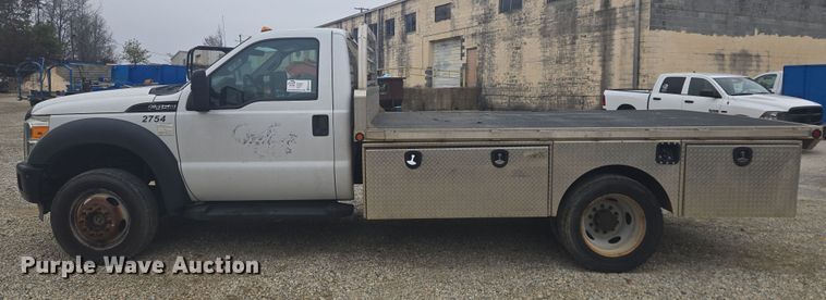 image for item EC3474 2013 Ford F450 Super Duty flatbed truck