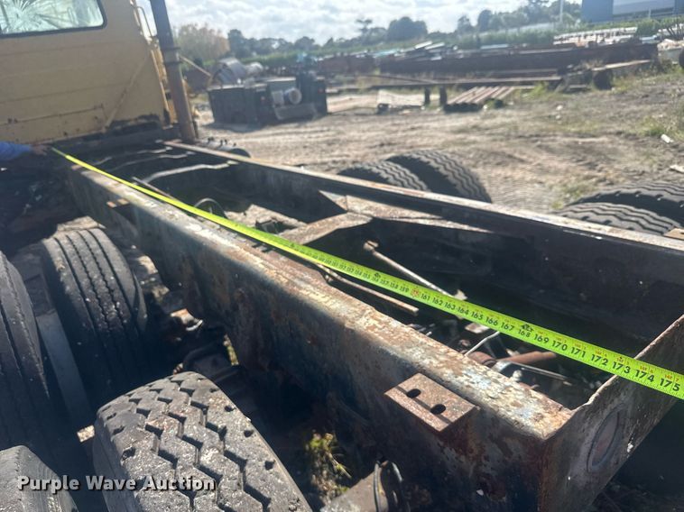 image for item EC3476 1969 Mack DM-600 truck cab and chassis