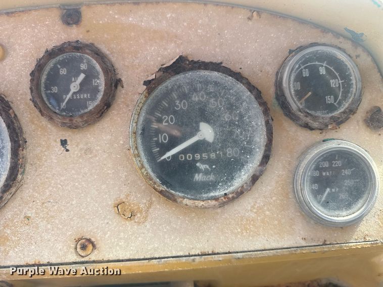 image for item EC3476 1969 Mack DM-600 truck cab and chassis