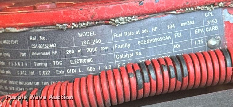 image for item EC3500 2009 Freightliner Business Class M2 106 box truck